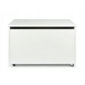  Lada de jucarii Leomark 71 x 71 cm alb