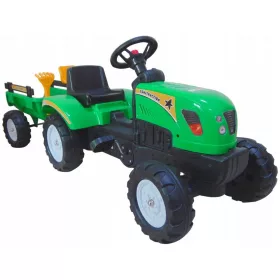   Tractor Bobo-San cu remorca cu pedale 42 cm x 133 cm 2 ani +