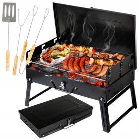  Grill cu cărbune Five-Star Grill&Chill 42 x 25 cm