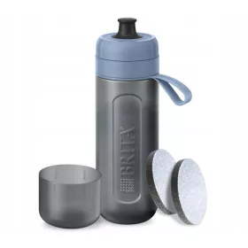  Flacon filtrant Brita Active albastru pastel cu 2 discuri