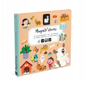  JANOD, Puzzle magnetic Pets Magneti's stories 3+