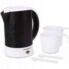    Aigostar Cooltravel 30JQL ceainic electric 650 W 0,6 l negru