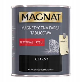    Vopsea latex magnetică pentru pereți și tablă Magnat 0,75 l, negru mat