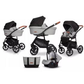  Carucior RIKO Basic Plus Grey Fox 3in1