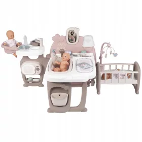  Smoby Baby Nurse - Casa de colț pentru babysitter +