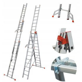  Scara Krause din aluminiu 3 x 12 pana la 150 kg