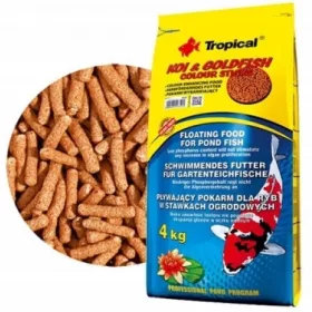    Hrana sub forma de Tropical Koi & Goldfish Color Sticks 4 kg