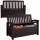 Cutie de gradina din plastic, 227 l, maro