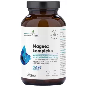   Supliment Magneziu Complex pentru Sistemul Nervos, 120 Capsule - Aura Herbals