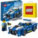  LEGO City 60312 Mașină de poliție + sac de hârtie LEGO