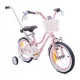  Bicicletă Sun Baby Heart 14" albă, roz