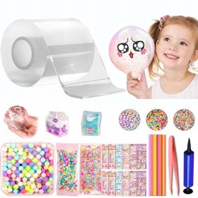    KIT DE BANDI NANO BALE DE SUFLARE DIY Blow Bubble Face-verso