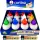 Set de 12 Încărcături LED Altus 2024 cu Baterii Incluse, Multicolor