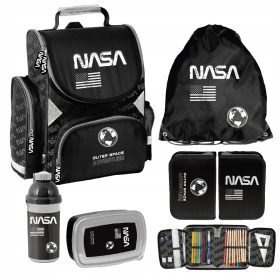    SET SCOALA PASO NASA, SAC SCOALA, Trusa, sticla de apa, NEGRU
