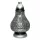  Lumanare mozaic VITRALII CARAFE DECOR argintiu