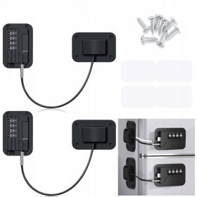    PROTECȚIE BLOCARE FRIGIDER PENTRU COPII PROTECȚIE BLOCARE PENTRU COPII SERTARARE x2