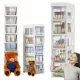  BIBLIOGRAFIE CU RAFTURI SI SERTARARE DUPĂ FANTĂ, ALB, 5 SERTARARE, COMODĂ, DUPRA