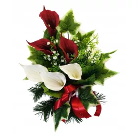   Compoziție Florală Artificială pentru Monumente - Stabilitate și Eleganță