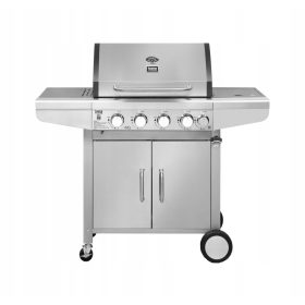    Gratar cu gaz de gradina 4+1 17,4 kW gratar fonta Teesa BBQ 5001 Master