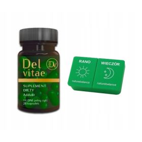   Suplimentul Del Vitae cu Acid Humic și Caolin - 28 Capsule + Cadou Gratuit