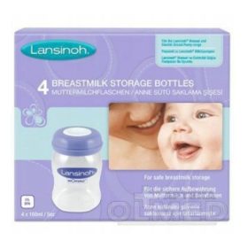  Sticle pentru depozitarea laptelui matern Lansinoh, 4 buc