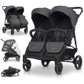    Cărucior geamăn SAU AN CU AN EUROCART DOBLO PENTRU GEMENI PÂNĂ LA 46KG FOLIE