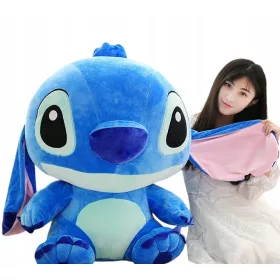    MASCOTA LILO ȘI STICH URSU ROZ WALT DISNEY JUCĂRIE DE PLUȘ 50cm