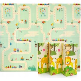    Covorașă educațională pliabilă pe două fețe din spumă XPE