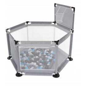    PENRYPEN PENTRU COPII TERMENU DE JOACĂ PISCIN USCAT plus COȘ MINGI colorate + MINGI MINGI MINGI PISCIN 100 buc certificat CE