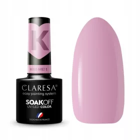  CLARESA KISS ME 1 HIBRID NAIL NAIL HYBRID NUDE