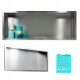  Balneo Wall-Box One raft încastrat baie 90 x 30 x 10 cm inox