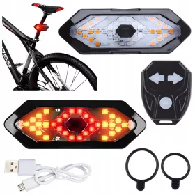    Iluminat pentru biciclete Arsa Go SEMNAZUL DE BIRARE BICICLETA SET CLOPOTE IMPERMEABIL Baterie de 1400 lm