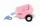  Remorcă Cozy Coupe Pink