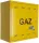 Dulap gaz Km Express 600 × 600 × 250 mm, galben RAL 1021, usa stanga