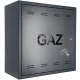 Dulap gaz Km Express 500 × 500 × 250 mm, antracit RAL 7016, usa stanga