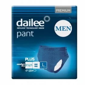    CHILOȚI ABSORBANTI PENTRU INCONTINENTĂ URINARĂ DAILE PLUS MEN L