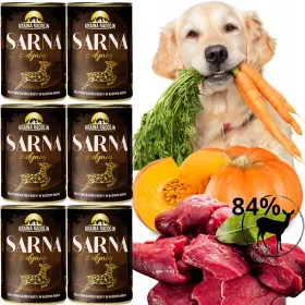    Kraina Radolin Sarna 400g hrana umeda pentru alergici cu hipersensibilitate
