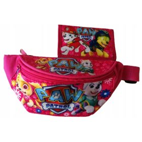  Geanta de talie PAW PATROL + Portofel roz Ca cadou