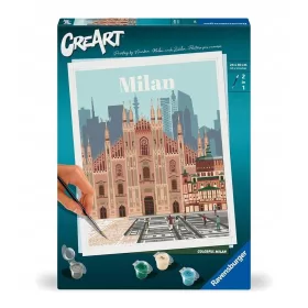  CreArt: Pictură Milan după numere