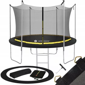  Trambulina cu plasa springos 3 cm FT 10 (304-312 cm)