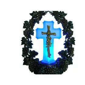 Cruce Luminoasă LED cu Ornamente Elegante