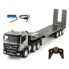    REMORCĂTOR CU TELECOMANDĂ CAMIONĂ 1:24 H-TOYS 1318 LUMINI SUNET