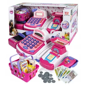  Casa de marcat Aig pentru copii + accesorii roz