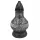 Lumanare Grave Lanterna Mare Carafa Premium Vitraliu Mini Decor Argintiu 34 cm