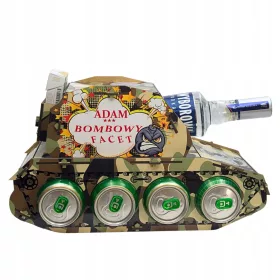    TANK PENTRU BERE ȘI VODKA un cadou pentru ziua de naștere a burlacului pentru bunicul tatălui unui prieten.