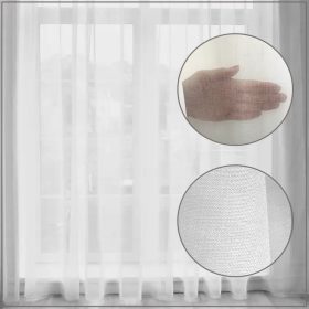    Perdele albă gata făcută cu bandă broască, voile sub lenjerie 300x250 Perdele pentru sufragerie