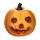  DOVLEAC PORTOCALIU LUMINANT 17 x 18 CM HALLOWEEN