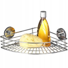    Wenko Bari 7373 poliță de colț argintiu 31,5 x 22 x 8,5 cm