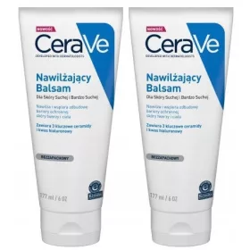   Balsam hidratant CERAVE, 2 x 177 ml, ideal pentru piele sensibilă sau uscată