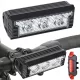  LUMINĂ BICICLETA LUMINA LED FAȚĂ SPATE USB BATERIE SET GINDON